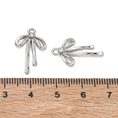 Alloy with Crystal Rhinestone Pendants RB-CBA7D90-01P-1