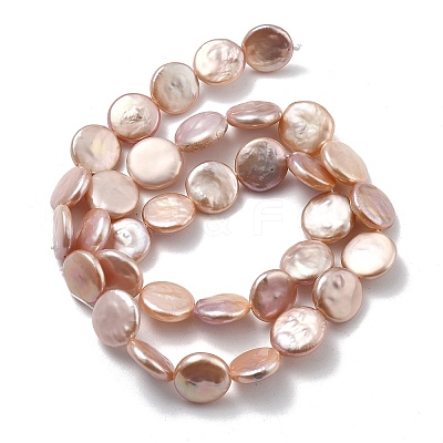 Natural Baroque Keshi Pearl Beads Strands PEAR-P064-18A-02B-1