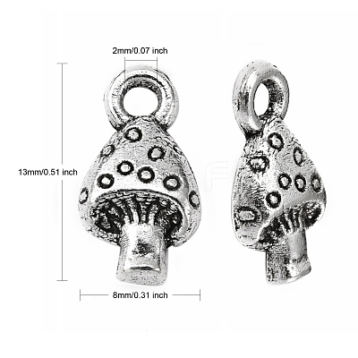 Tibetan Style Alloy Pendants TIBEP-A828-AS-1