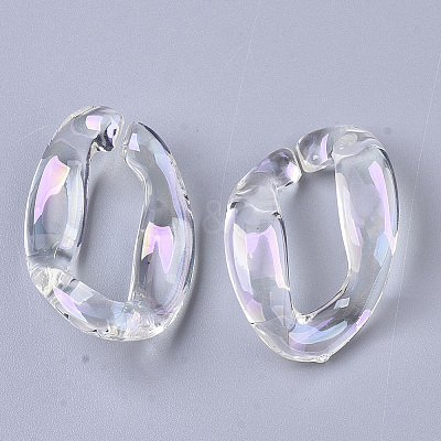 Transparent Acrylic Linking Rings PACR-R246-056-1
