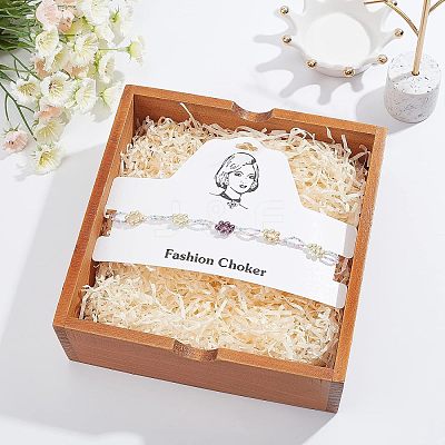 Cardboard Necklace Display Cards CDIS-FG0001-43-1