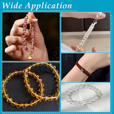 Round Elastic Crystal Thread EW-WH0022-02-1