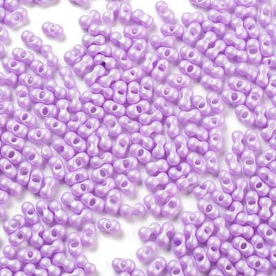 Opaque Colours Glass Seed Beads SEED-A033-06E-1