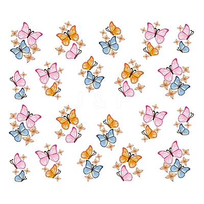 Nail Art Water Transfer Sticker MRMJ-Q080-A349-1