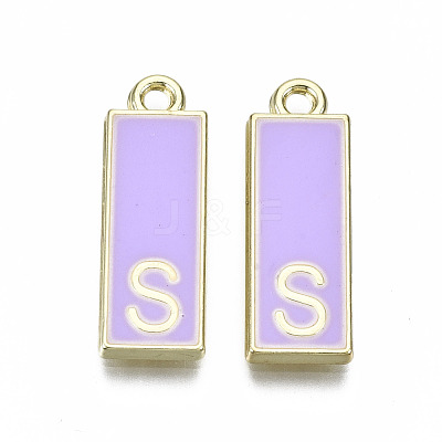 Alloy Enamel Pendants ENAM-T012-01S-RS-1