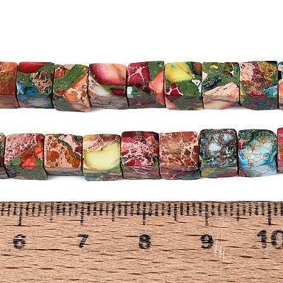 Natural Imperial Jasper Beads G-Q606-43A-06-1