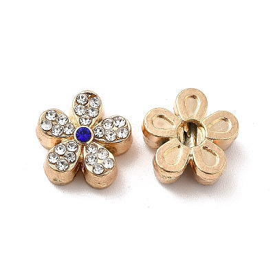 Alloy Rhinestone Beads PALLOY-B009-04KCG-1