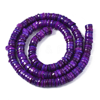 Natural Freshwater Shell Beads Strands SHEL-S278-025-1