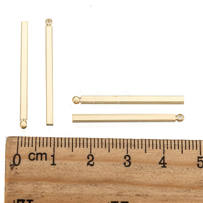 Brass Pendants KK-D510-02KCG-1