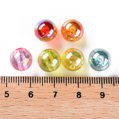 Transparent Acrylic Beads MACR-S370-B10mm-1