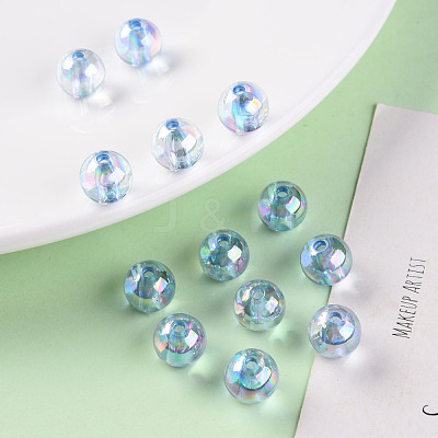 Transparent Acrylic Beads MACR-S370-B10mm-749-1