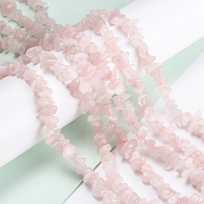 Natural Rose Quartz Beads Strands G-G011-14-1