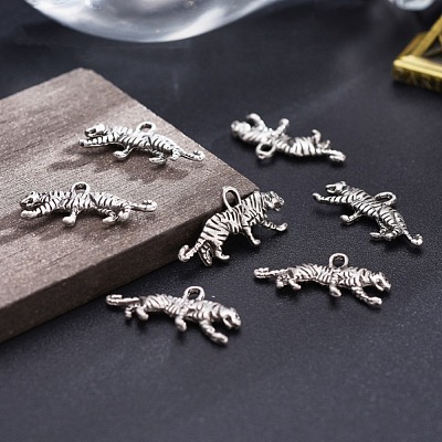 Tibetan Style Alloy Pendants TIBEP-T002-09TAS-NR-1