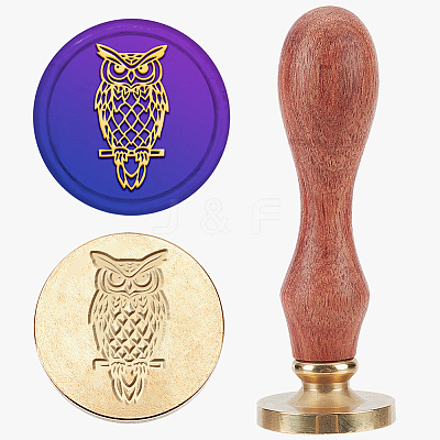 Wax Seal Stamp Set AJEW-WH0208-1226-1