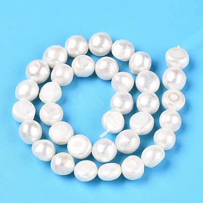 Natural Cultured Freshwater Pearl Beads Strands PEAR-N014-10D-1