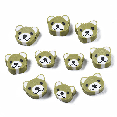 Handmade Polymer Clay Beads LS-CLAY-S096-004I-1
