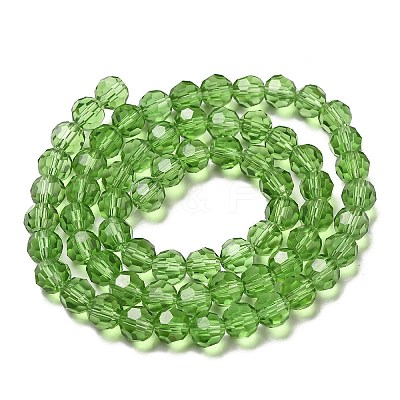 Transparent Glass Beads EGLA-A035-T8mm-D11-1