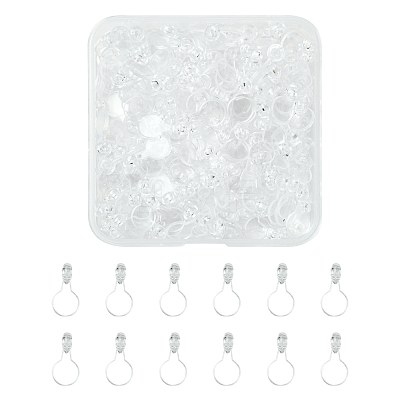 200Pcs Transparent Acrylic Pendants TACR-FS0001-52-1