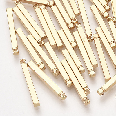 Brass Bar Pendants KK-S348-384B-1