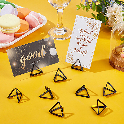 38Pcs Mini Iron Place Card Holders AJEW-CP0007-81B-1