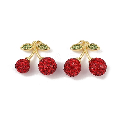 Brass Micro Pave Cubic Zirconia Pendants KK-H072-13G-01-1