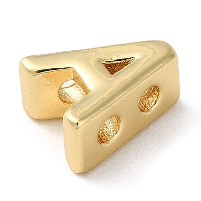 26Pcs Rack Plating Brass Slide Charms KK-M254-15G-RS-1