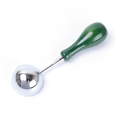 Brass Handle Wax Sealing Stamp Melting Spoon LS-TOOL-WH0133-38B-P-1
