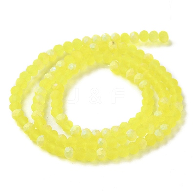 Transparent Glass Beads Strands EGLA-A034-T4mm-MB29-1