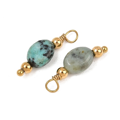Natural African Turquoise(Jasper) Pendants GG-CBA5E56-05G-02-1