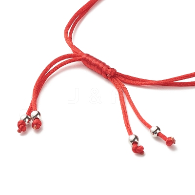 Adjustable Nylon Braided Cord Bracelet Making Accessories AJEW-JB01097-1