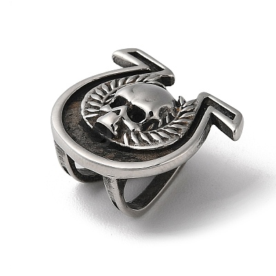 304 Stainless Steel Slide Charms STAS-D014-24AS-1