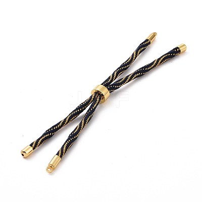 Nylon Cord Silder Bracelets LS-MAK-C003-03G-25-1