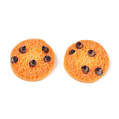 Cookie Luminous Resin Cabochons CRES-T026-02A-1