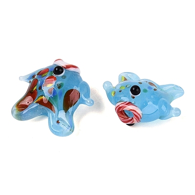 Handmade Lampwork Beads LAMP-T023-16P-1