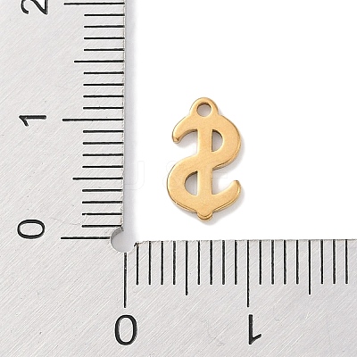 304 Stainless Steel Charms STAS-K286-02C-G-1