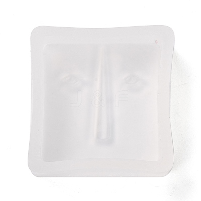 3D Abstract Human Face Candle Making Molds DIY-P052-01-1