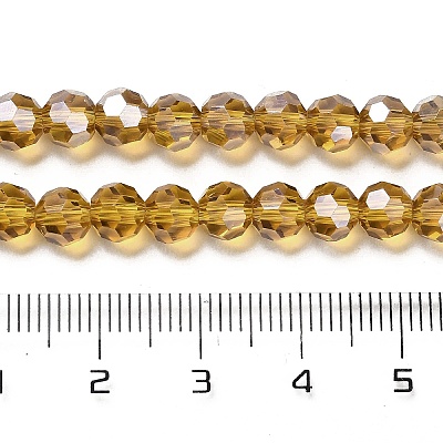 Transparent Glass Beads EGLA-A035-T6mm-B04-1