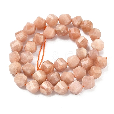 Natural Sunstone Beads Strands G-C267-B07-1