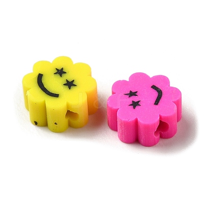 Handmade Polymer Clay Beads CLAY-Z001-08-1