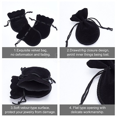 Gourd Velvet Bags TP-R005-01-1