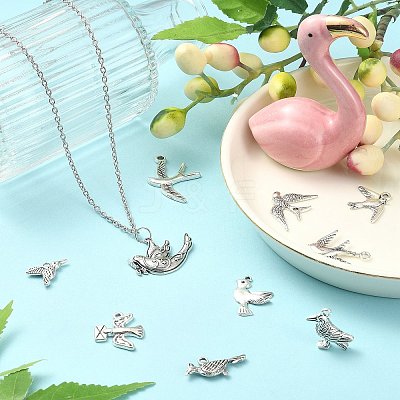 Tibetan Style Alloy Pendants TIBEP-CJ0001-11-1