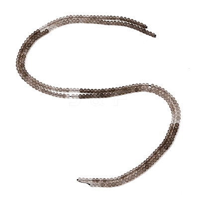 Gradient Natural Smoky Quartz Beads Strands GG-NH0017-A01-1