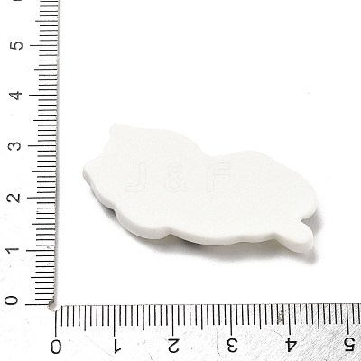 Opaque Resin Cabochons CRES-I041-01B-1
