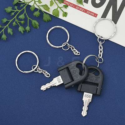 Iron Split Key Rings E337-1