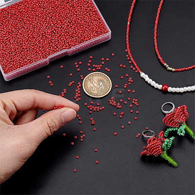11/0 Glass Seed Beads SEED-PH0003-02-1