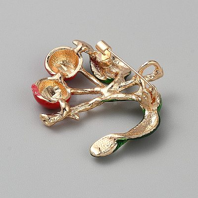 Cherry Enamel Pins JEWB-CJC0010-011-1