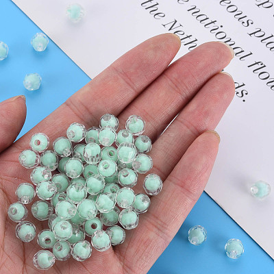 Transparent Acrylic Beads TACR-S152-17A-SS2111-1