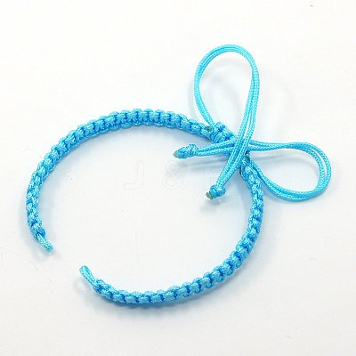 Braided Nylon Cord for DIY Bracelet Making AJEW-M001-06-1