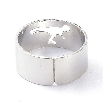Alloy Adjustable Rings Set RJEW-D001-05P-1