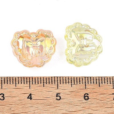 UV Plating Transparent Acrylic Pendants MACR-K361-50-1